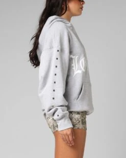 Loiter Bike Hoodie Grey 11 Loiter Bike Hoodie Grey -Culture Kings Shop 02053022 YQ001 womens 0040
