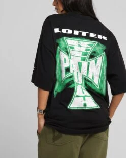 Loiter Liberty Vintage T-Shirt Vintage Black -Culture Kings Shop 02053025 YV013 womens 0080