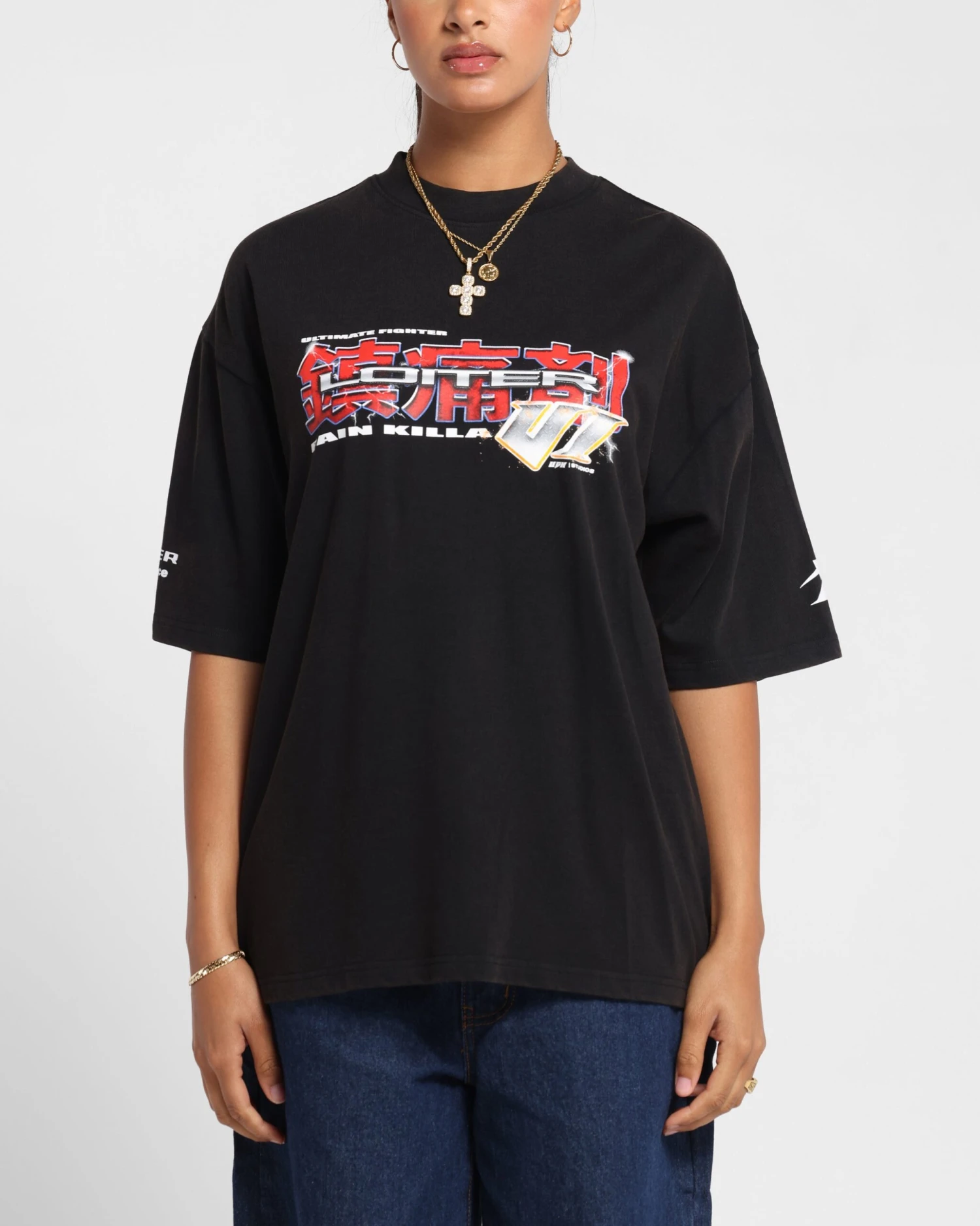 Loiter Fighter Vintage T-Shirt Vintage Black 3 Loiter Fighter Vintage T-Shirt Vintage Black