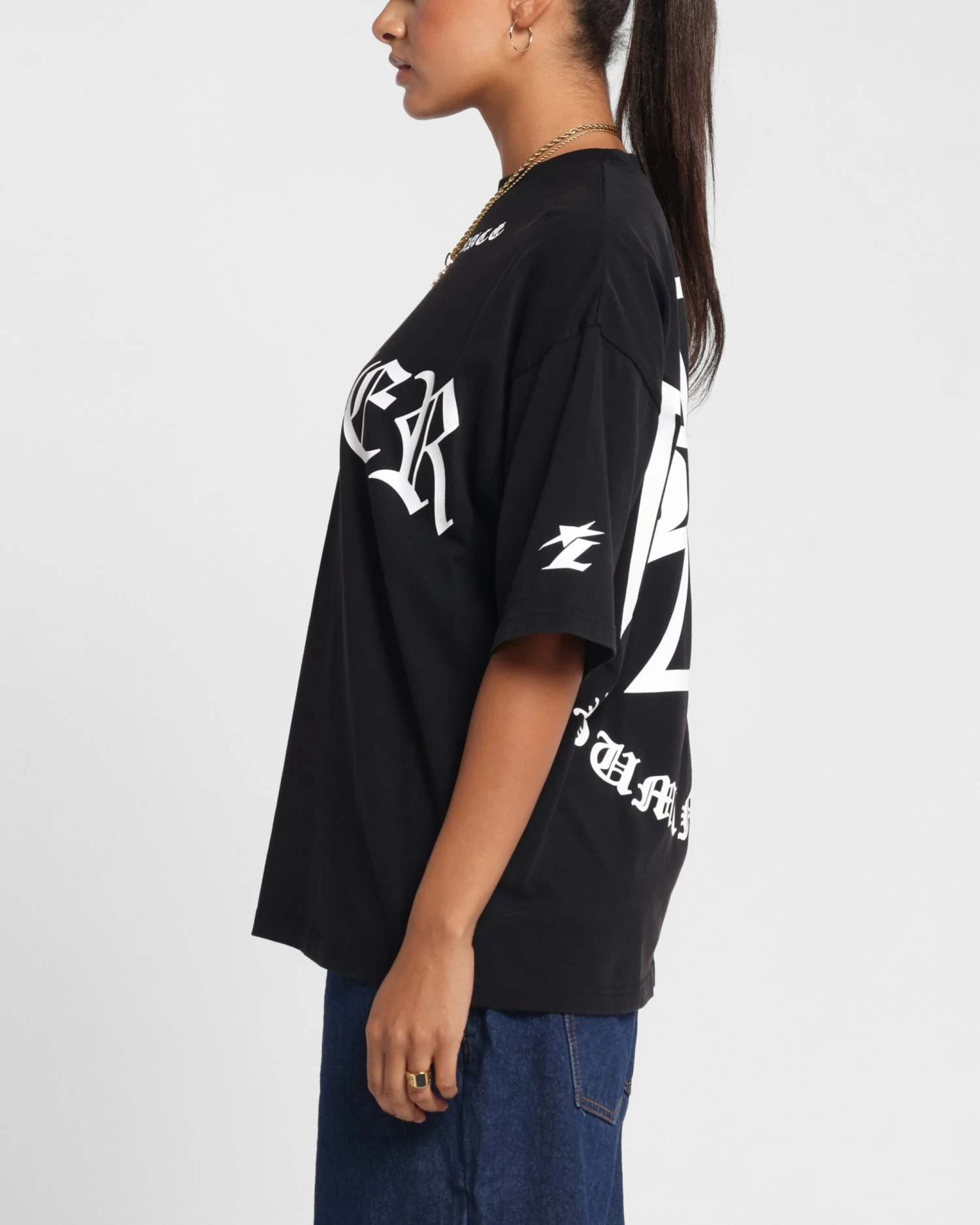 Loiter Biker Vintage T-Shirt Vintage Black 6 Loiter Biker Vintage T-Shirt Vintage Black - Image 4