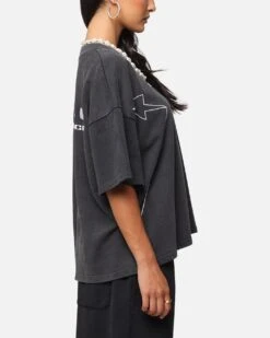 Loiter Dark Performance T-Shirt Charcoal 14 Loiter Dark Performance T-Shirt Charcoal -Culture Kings Shop 02053122 YC300 womens 00050