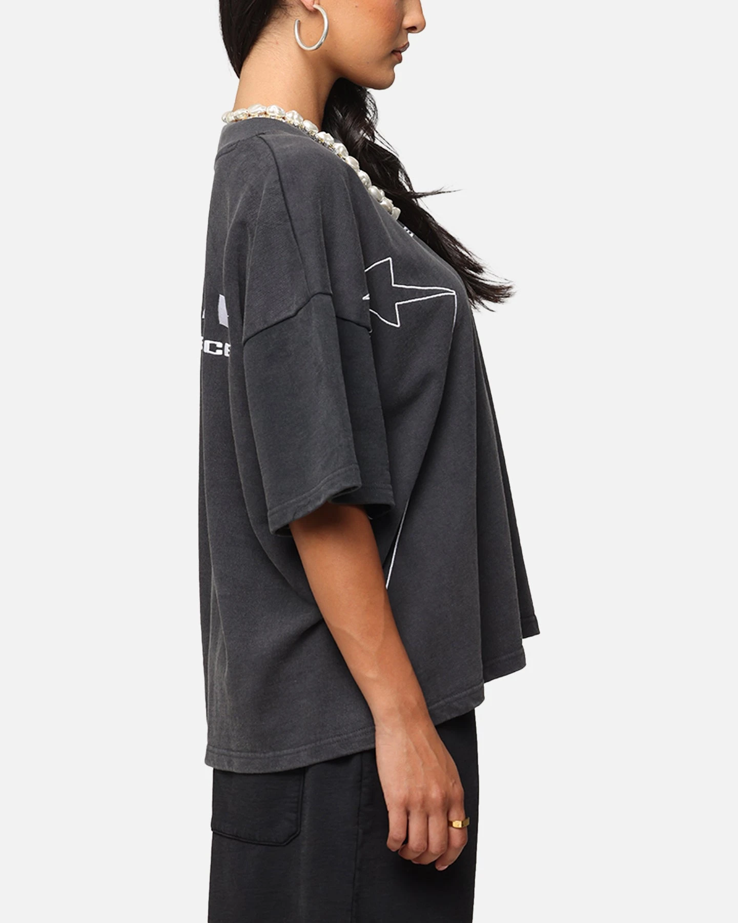 Loiter Dark Performance T-Shirt Charcoal 7 Loiter Dark Performance T-Shirt Charcoal - Image 5