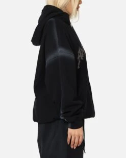 The Anti Order Mosh Boxy Hoodie Sunfade Black/Grey -Culture Kings Shop 02053179 YS951 womens 0050