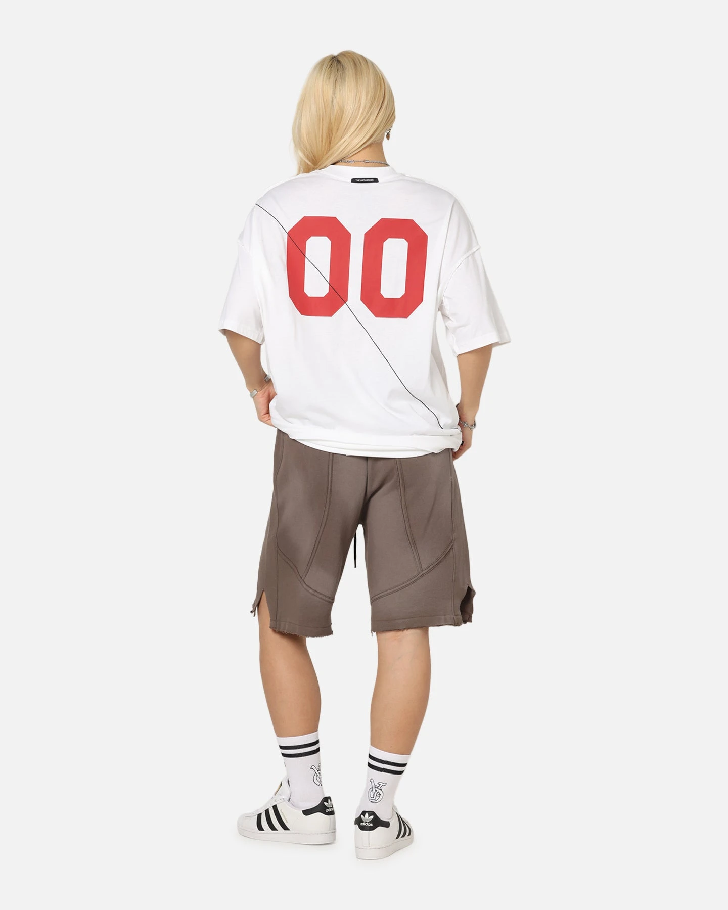 The Anti Order Mosh Non Seam T-Shirt White/Red 6 The Anti Order Mosh Non Seam T-Shirt White/Red - Image 4