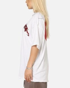The Anti Order Mosh Non Seam T-Shirt White/Red 15 The Anti Order Mosh Non Seam T-Shirt White/Red -Culture Kings Shop 02053180 YW208 womens 0060