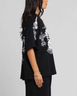 Loiter Hearts T-Shirt Black 14 Loiter Hearts T-Shirt Black -Culture Kings Shop 02053207 YB001 womens 0050