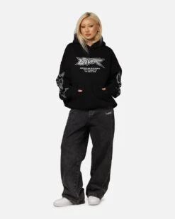 Loiter Runway Hoodie Black -Culture Kings Shop 02053349 YB001 womens 0030