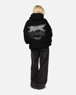 Loiter Runway Hoodie Black -Culture Kings Shop 02053349 YB001 womens 0040