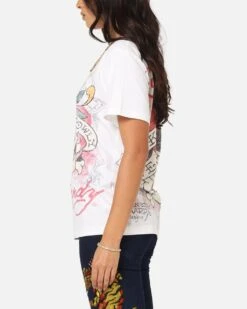 Ed Hardy Love Kills Slowly Vintage T-Shirt White -Culture Kings Shop 02053506 YW100 womens 0060