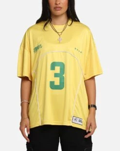Carre Trainer T-Shirt Yellow/Green