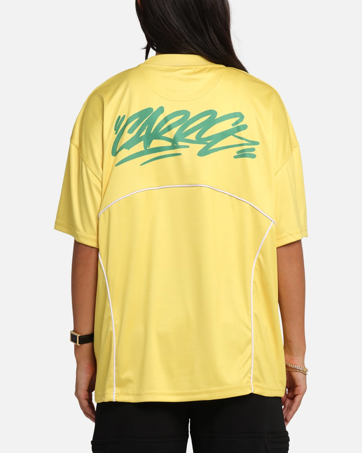 Carre Trainer T-Shirt Yellow/Green 4 Carre Trainer T-Shirt Yellow/Green - Image 2