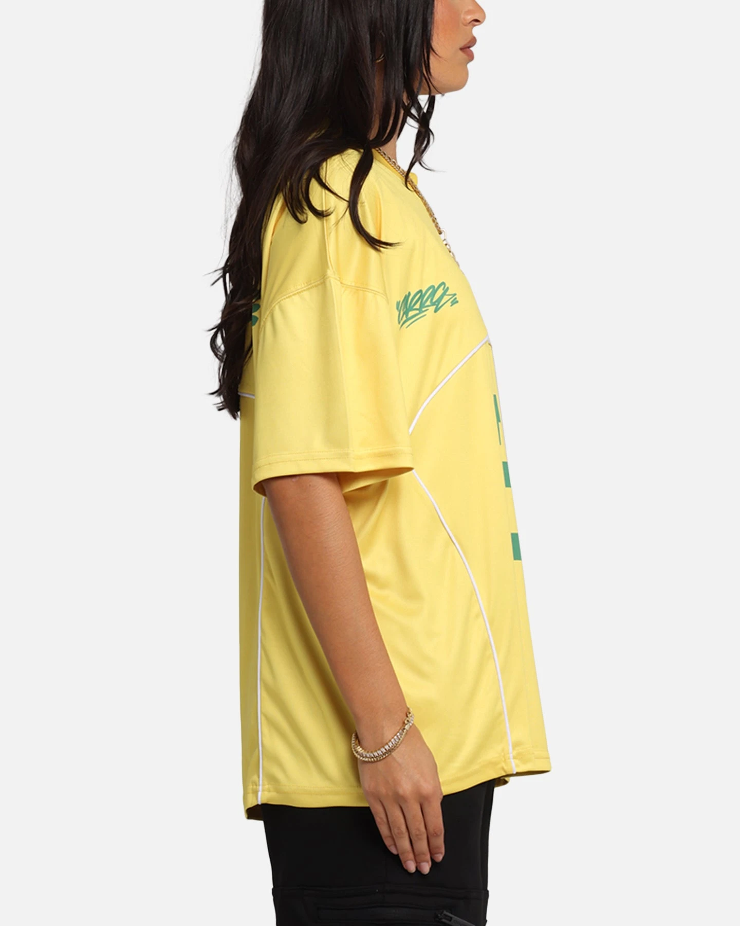Carre Trainer T-Shirt Yellow/Green 7 Carre Trainer T-Shirt Yellow/Green - Image 5