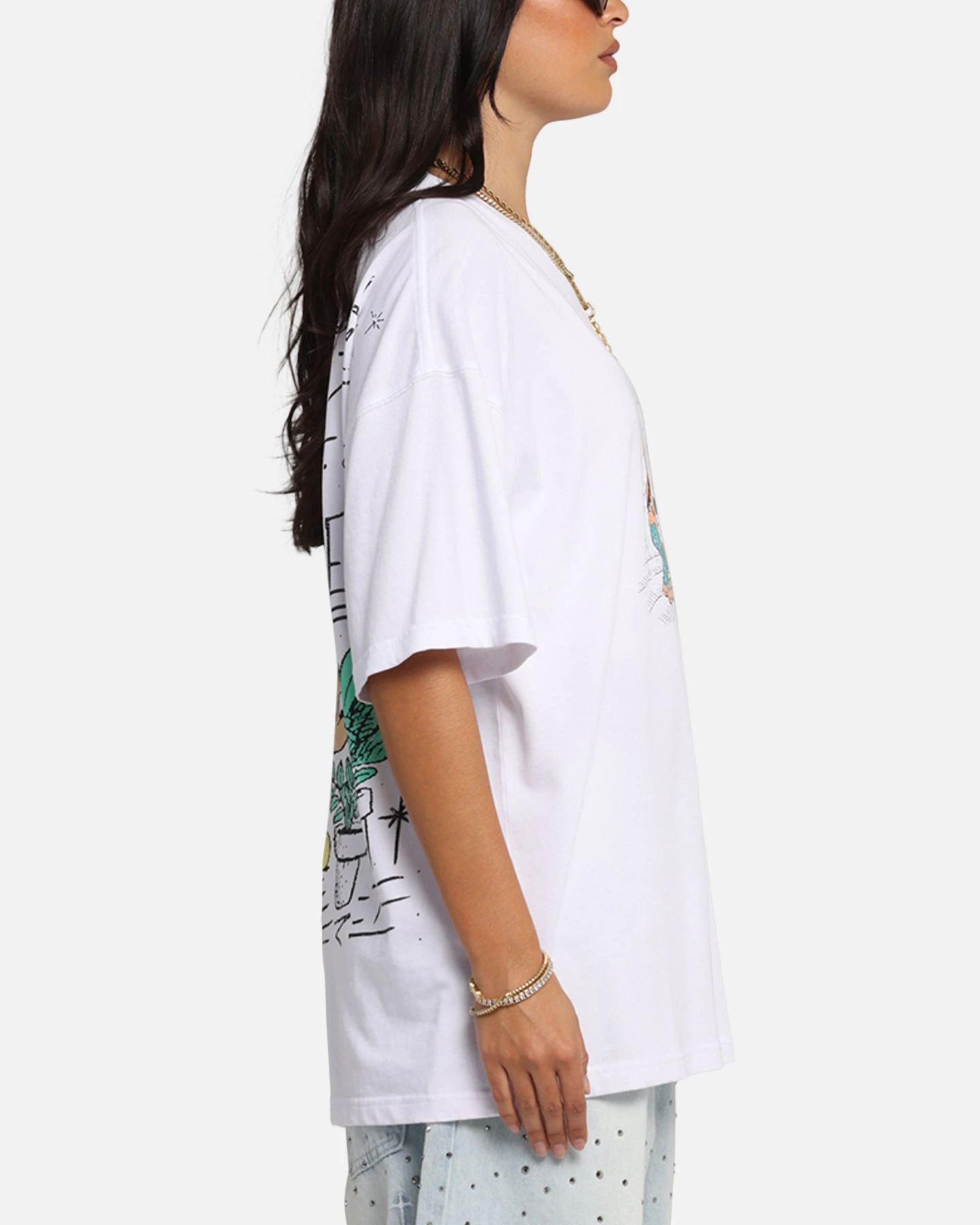 American Thrift Disney Best Friend's T-Shirt White 7 American Thrift Disney Best Friend's T-Shirt White - Image 5