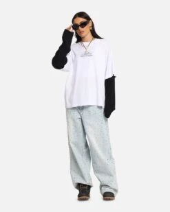 American Thrift Disney Mickey Prototype II Long Sleeve T-Shirt White -Culture Kings Shop 02053856 YW100 womens 0040