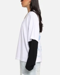 American Thrift Disney Mickey Prototype II Long Sleeve T-Shirt White -Culture Kings Shop 02053856 YW100 womens 0060