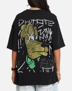 American Thrift Disney Pluto T-Shirt Black