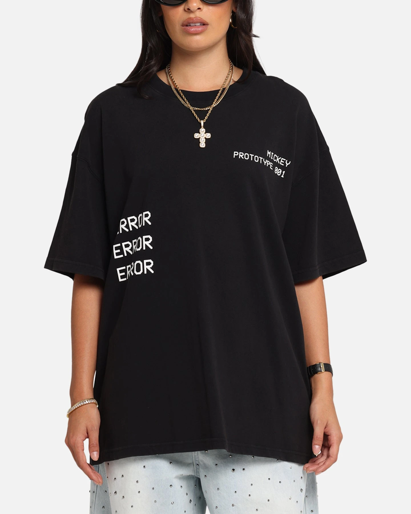 American Thrift Disney Mickey Prototype 001 T-Shirt Black 4 American Thrift Disney Mickey Prototype 001 T-Shirt Black - Image 2