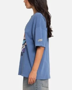 73 Studio X Cartoon Network Dexter's Laboratory Grail Vintage T-Shirt Cobalt -Culture Kings Shop 02053874 YC380 womens 0060