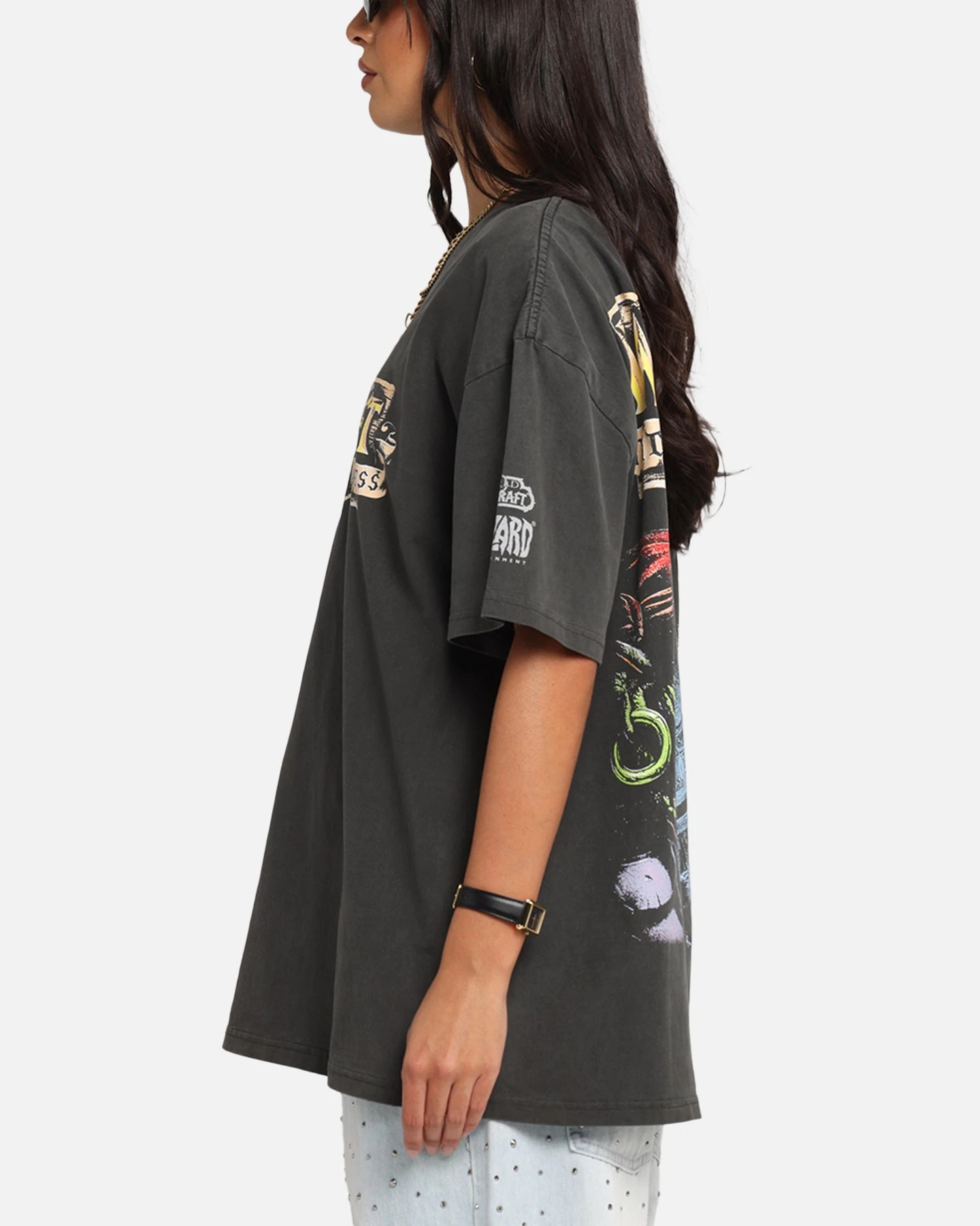 American Thrift X Warcraft II: Tides Of Darkness Heavy T-Shirt Black Wash 8 American Thrift X Warcraft II: Tides Of Darkness Heavy T-Shirt Black Wash - Image 6