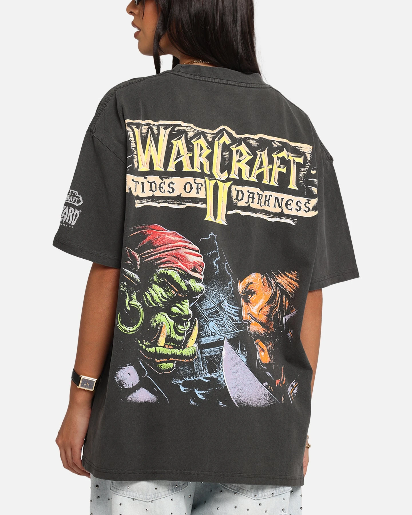 American Thrift X Warcraft II: Tides Of Darkness Heavy T-Shirt Black Wash 10 American Thrift X Warcraft II: Tides Of Darkness Heavy T-Shirt Black Wash - Image 8
