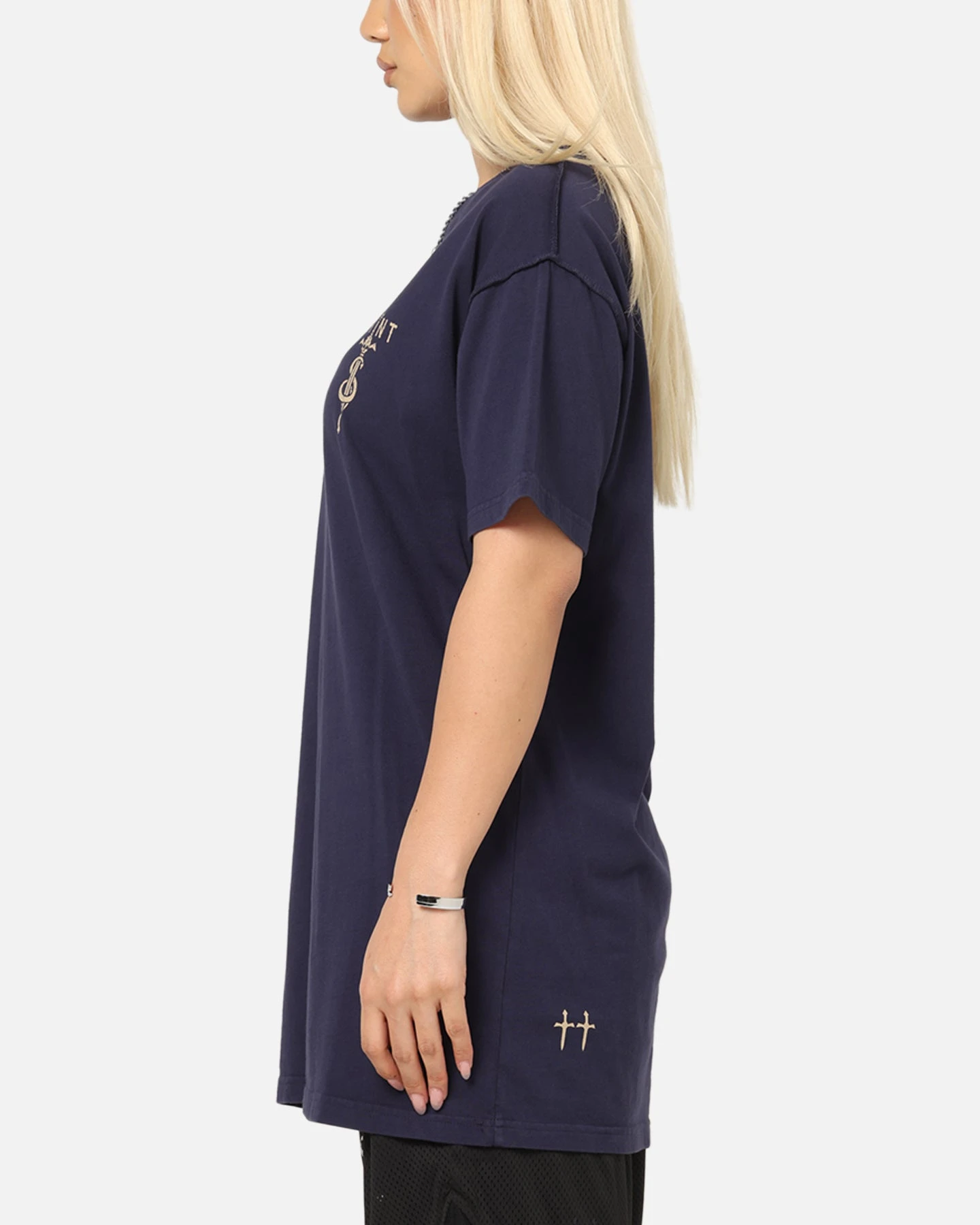 Saint Morta Daggers Lafayette T-Shirt Indigo 8 Saint Morta Daggers Lafayette T-Shirt Indigo - Image 6