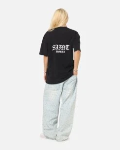 Saint Morta Kingdomcome T-Shirt Vintage Black -Culture Kings Shop 02054142 YV009 womens 0040