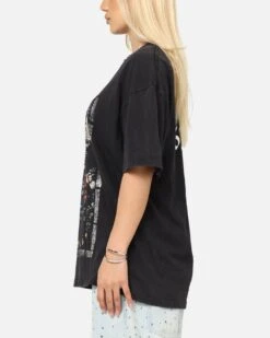 Saint Morta Kingdomcome T-Shirt Vintage Black -Culture Kings Shop 02054142 YV009 womens 0060