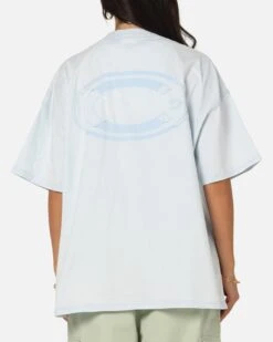 Carre Con Star Oversized T-Shirt Baby Blue -Culture Kings Shop 02054148 YB393 womens 0020