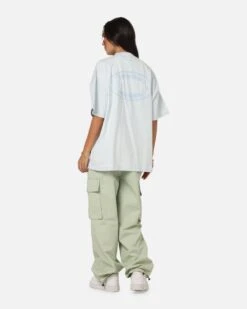 Carre Con Star Oversized T-Shirt Baby Blue -Culture Kings Shop 02054148 YB393 womens 0040