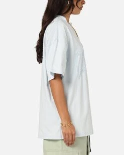 Carre Con Star Oversized T-Shirt Baby Blue -Culture Kings Shop 02054148 YB393 womens 0050
