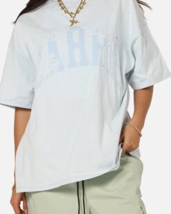 Carre Con Star Oversized T-Shirt Baby Blue -Culture Kings Shop 02054148 YB393 womens 0070
