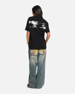 Carre Tag Mockneck T-Shirt Black -Culture Kings Shop 02054155 YB001 womens 0030