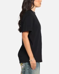 Carre Tag Mockneck T-Shirt Black -Culture Kings Shop 02054155 YB001 womens 0050