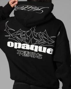 Loiter Opaque Premium Hoodie Black 16 Loiter Opaque Premium Hoodie Black -Culture Kings Shop 02054161 YB001 womens 0070