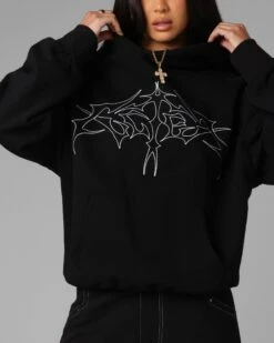 Loiter Opaque Premium Hoodie Black 17 Loiter Opaque Premium Hoodie Black -Culture Kings Shop 02054161 YB001 womens 0080