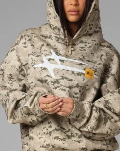 Loiter Hybrid Premium Hoodie Digi Camo -Culture Kings Shop 02054163 YC069 womens 0060