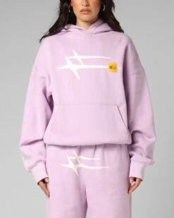 Loiter Hybrid Premium Hoodie Lilac
