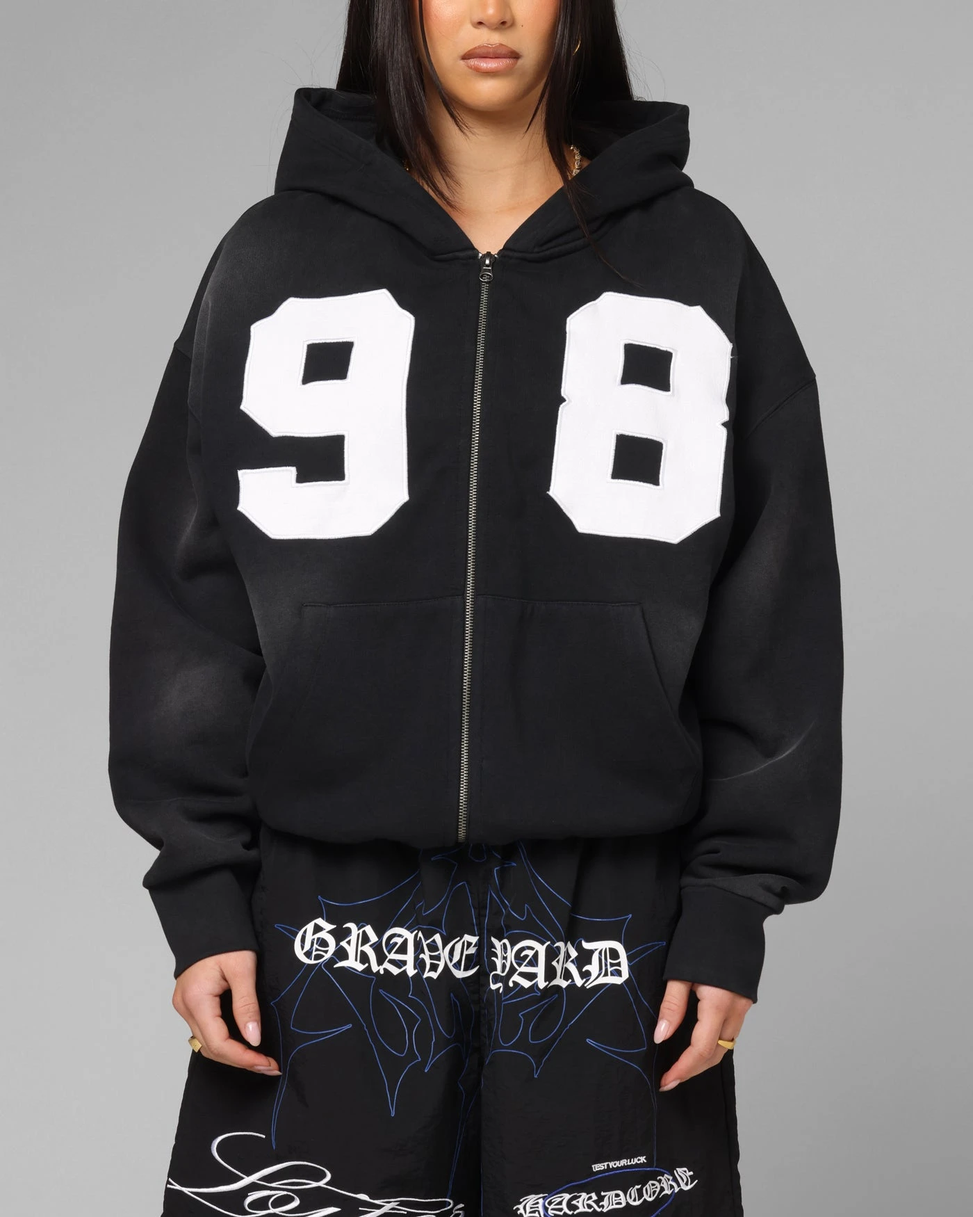 Loiter Cosmos Hoodie Washed Black 3 Loiter Cosmos Hoodie Washed Black