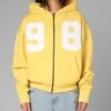 Loiter Cosmos Zip Hoodie Yellow -Culture Kings Shop 02054165 YY001 womens 00010