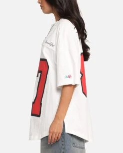 Carre Hitta Grid Iron T-Shirt Off White/Red -Culture Kings Shop 02054174 YO242 womens 0060