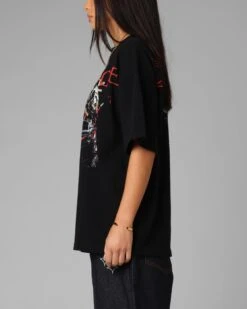 Loiter Death Race Vintage T-Shirt Black -Culture Kings Shop 02054177 YB001 womens 0060