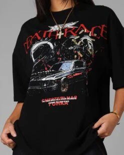 Loiter Death Race Vintage T-Shirt Black -Culture Kings Shop 02054177 YB001 womens 0070