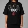 Loiter Drop Out Vintage T-Shirt Black -Culture Kings Shop 02054178 YB001 womens 0010