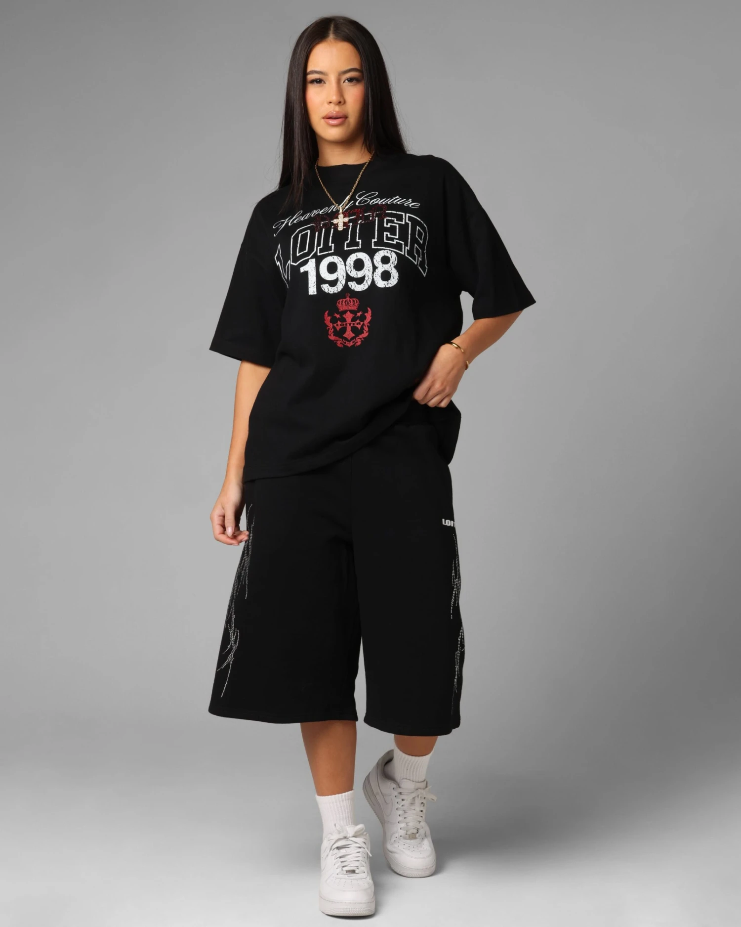 Loiter Drop Out Vintage T-Shirt Black 5 Loiter Drop Out Vintage T-Shirt Black - Image 3