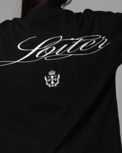 Loiter Drop Out Vintage T-Shirt Black 17 Loiter Drop Out Vintage T-Shirt Black -Culture Kings Shop 02054178 YB001 womens 0080