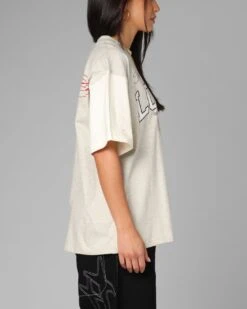 Loiter Drop Out Vintage T-Shirt Grey/White -Culture Kings Shop 02054178 YQ122 womens 0050