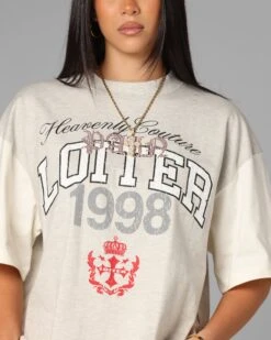 Loiter Drop Out Vintage T-Shirt Grey/White -Culture Kings Shop 02054178 YQ122 womens 0070