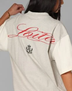 Loiter Drop Out Vintage T-Shirt Grey/White -Culture Kings Shop 02054178 YQ122 womens 0080