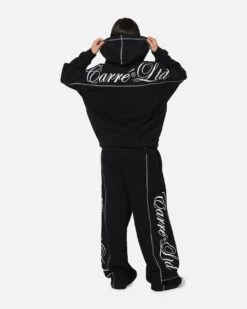 Carre Script Hoodie Black -Culture Kings Shop 02054212 YB001 womens 0030
