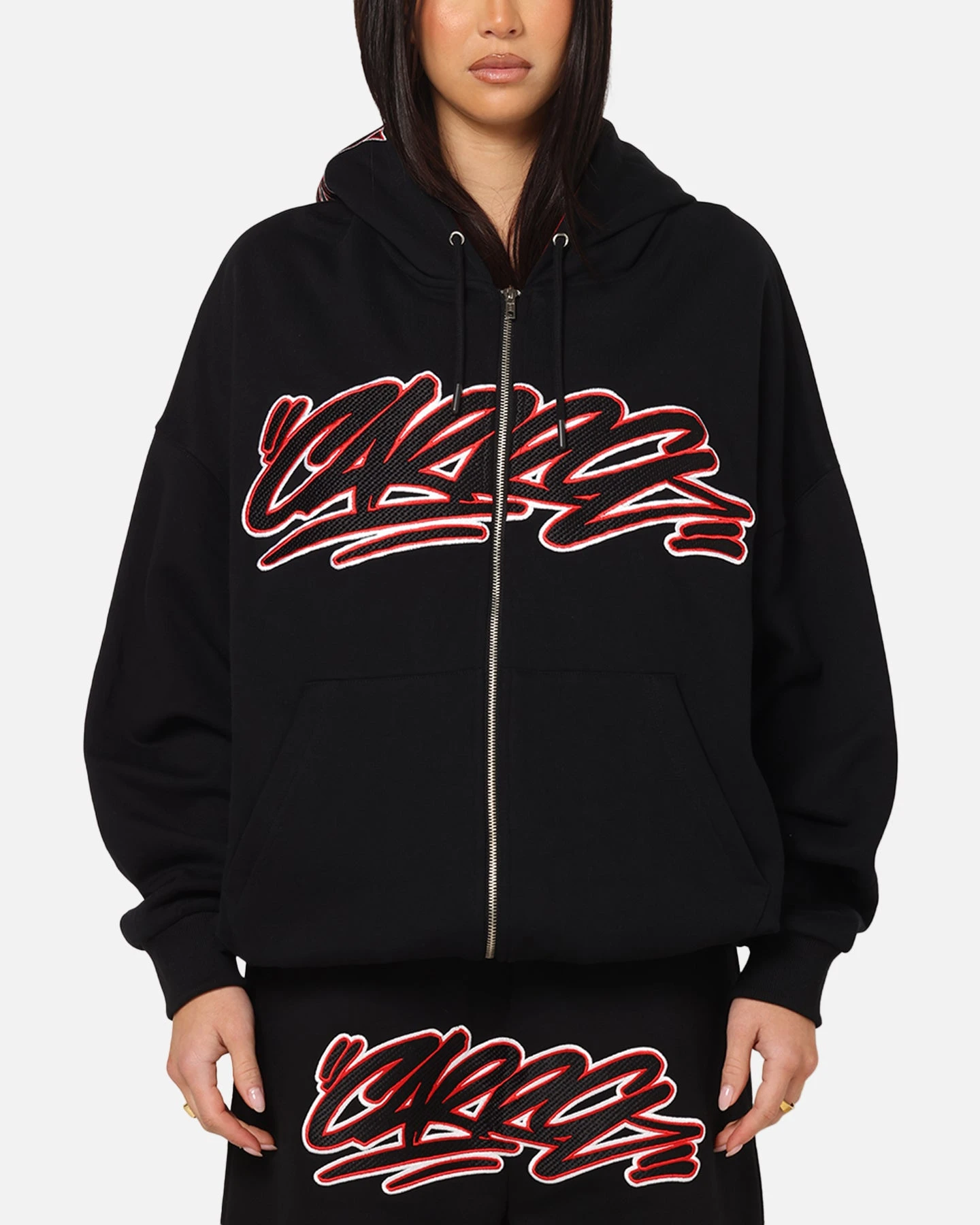 Carre Terrace Zip Hoodie Black 3 Carre Terrace Zip Hoodie Black